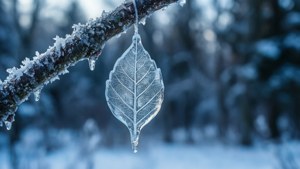 Ice Crystal Leaf