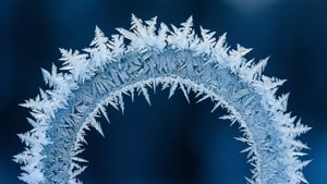 Ice Crystal Semicircle