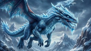 Ice Dragon Flight