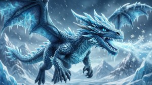 Ice Dragon Flight