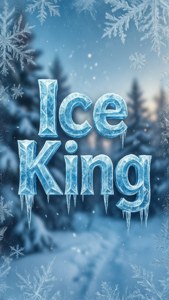Ice King Typography
