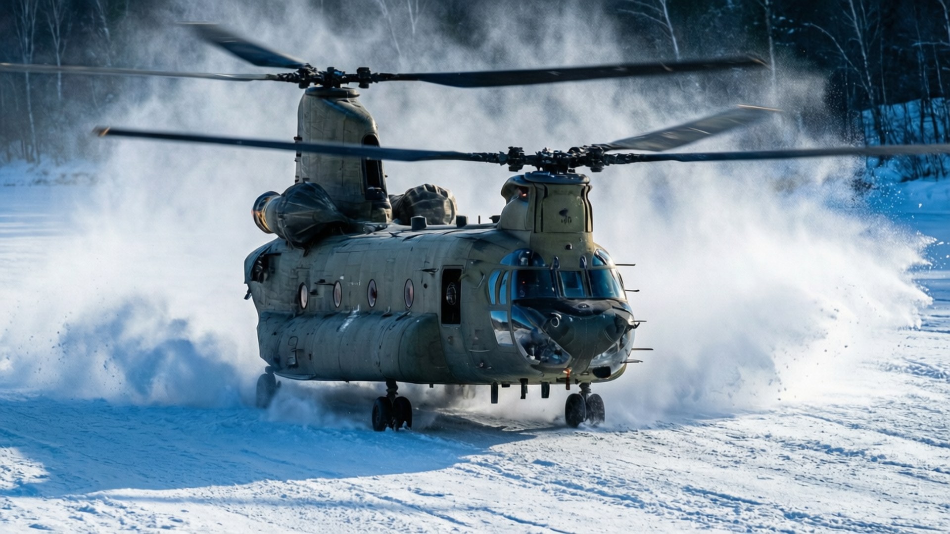 Ice Landing by Wallpapers.art Studio