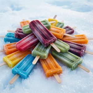 Ice Pops in Snow