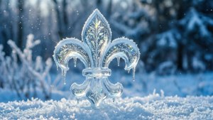 Ice Sculpture Fleur