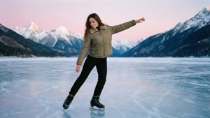 Ice Skating Elegance