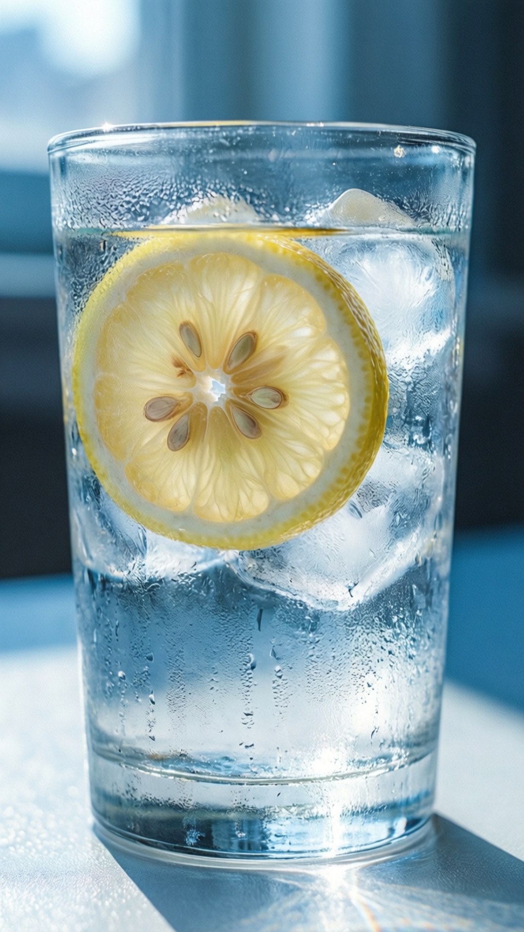 Ice Water Lemon by Wallpapers.art Studio