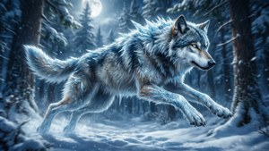 Ice Wolf's Hunt