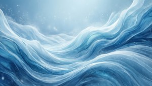 Icy Abstract Waves