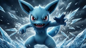 Icy Battle Glaceon