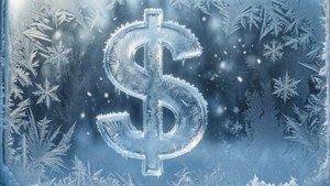 Icy Dollar Sign Winter