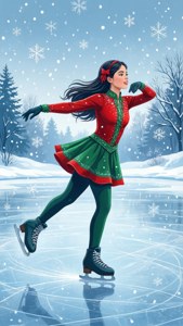 Icy Skating Joy