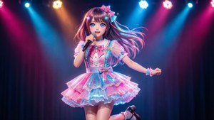 Idol Singer Stage Glow