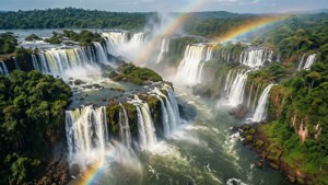 Iguazu Falls Panorama