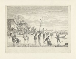 IJsvermaak nabij Alkmaar, 1619