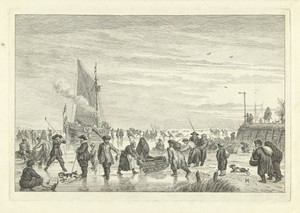 IJsvermaak op de Haarlemmermeer, 1625