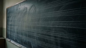 Illegible Classroom Scribbles