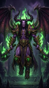 Illidan Stormrage Warglaives