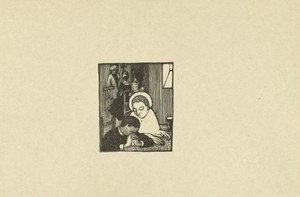 Illustratie bij gedicht in dichtbundel Sagesse van Paul Verlaine