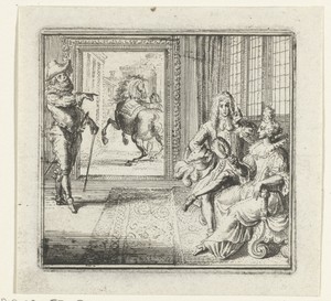 Illustratie voor de Decamerone vam Boccaccio