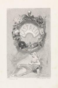 Illustratie voor het jaarboek Castalia