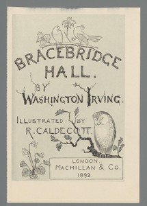 Illustraties uit: Washington Irvin, Bracebridge Hall, 1892