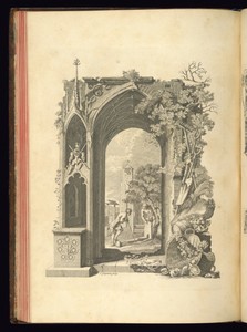 Illustration for the Poem ‘Elegy Written in a Country Church Yard.’