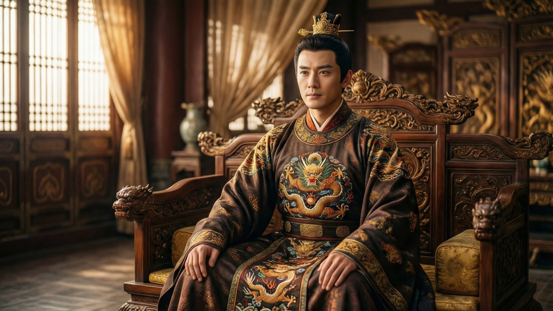 Imperial Throne Portrait by Wallpapers.art Studio