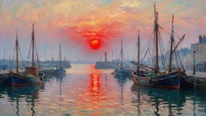 Impression Sunrise Seascape