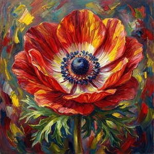 Impressionist Anemone