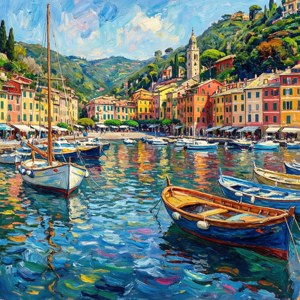Impressionist Portofino
