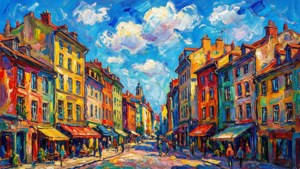 Impressionist Urban Palette