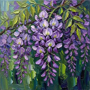 Impressionist Wisteria