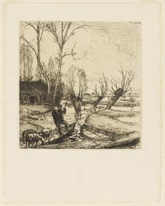In the Deluged Marsh - The Shepherd (Au marais inonde - Le berger)