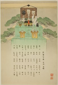 Index Sheet, from the series "One Hundred No Dramas (Nogaku hyakuban)"