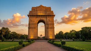 India Gate Golden Hour
