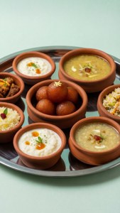 Indian Dessert Thali