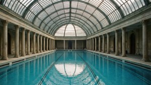 Indoor Glass Ceiling Pool