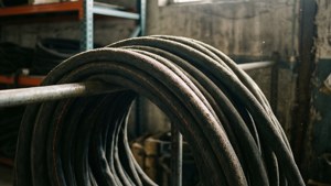 Industrial Hose Storage