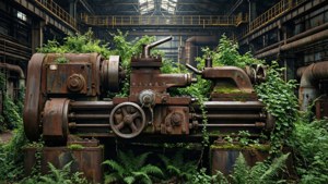 Industrial Nature Overgrowth