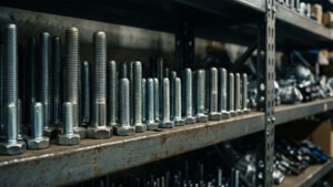 Industrial Parts Shelves