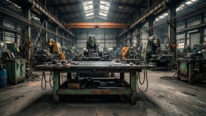 Industrial Warehouse Workbench