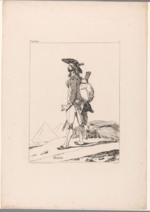 Infanterist van het Republikeinse leger in Egypte