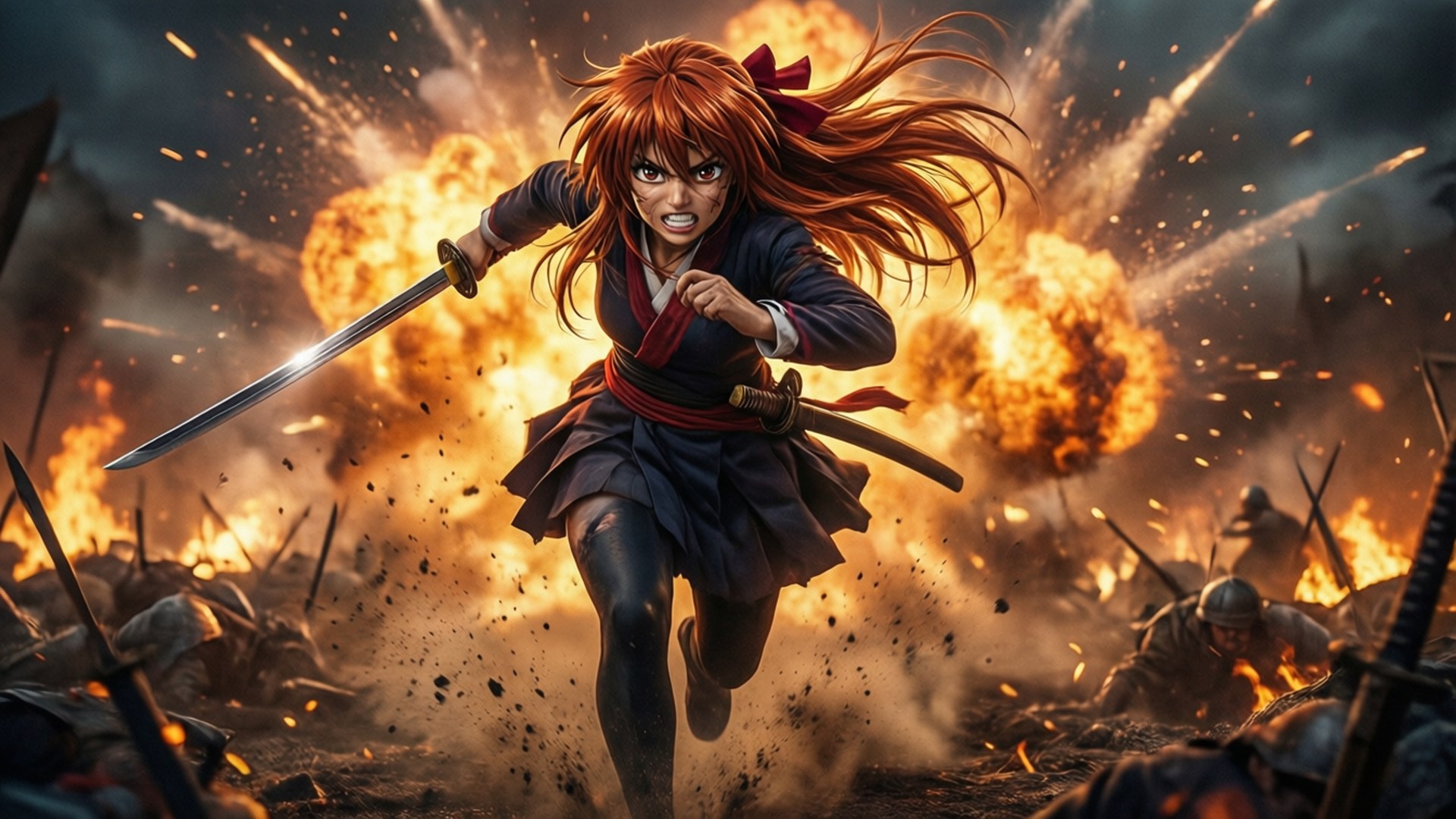Inferno Charge by Wallpapers.art Studio