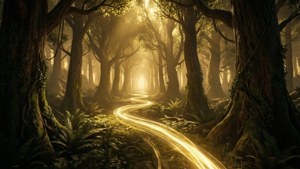 Infinite Forest Path