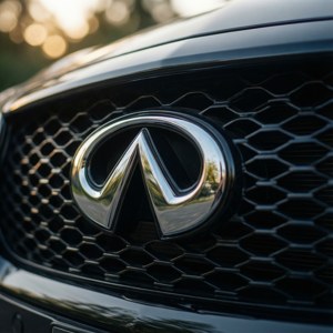 Infiniti Emblem Close