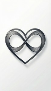 Infinity Love Line Art
