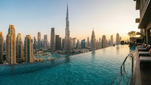 Infinity Pool Skyline View
