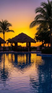 Infinity Pool Sunset