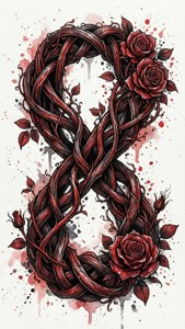 Infinity Rose Knot