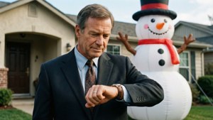 Inflatable Snowman Obsession